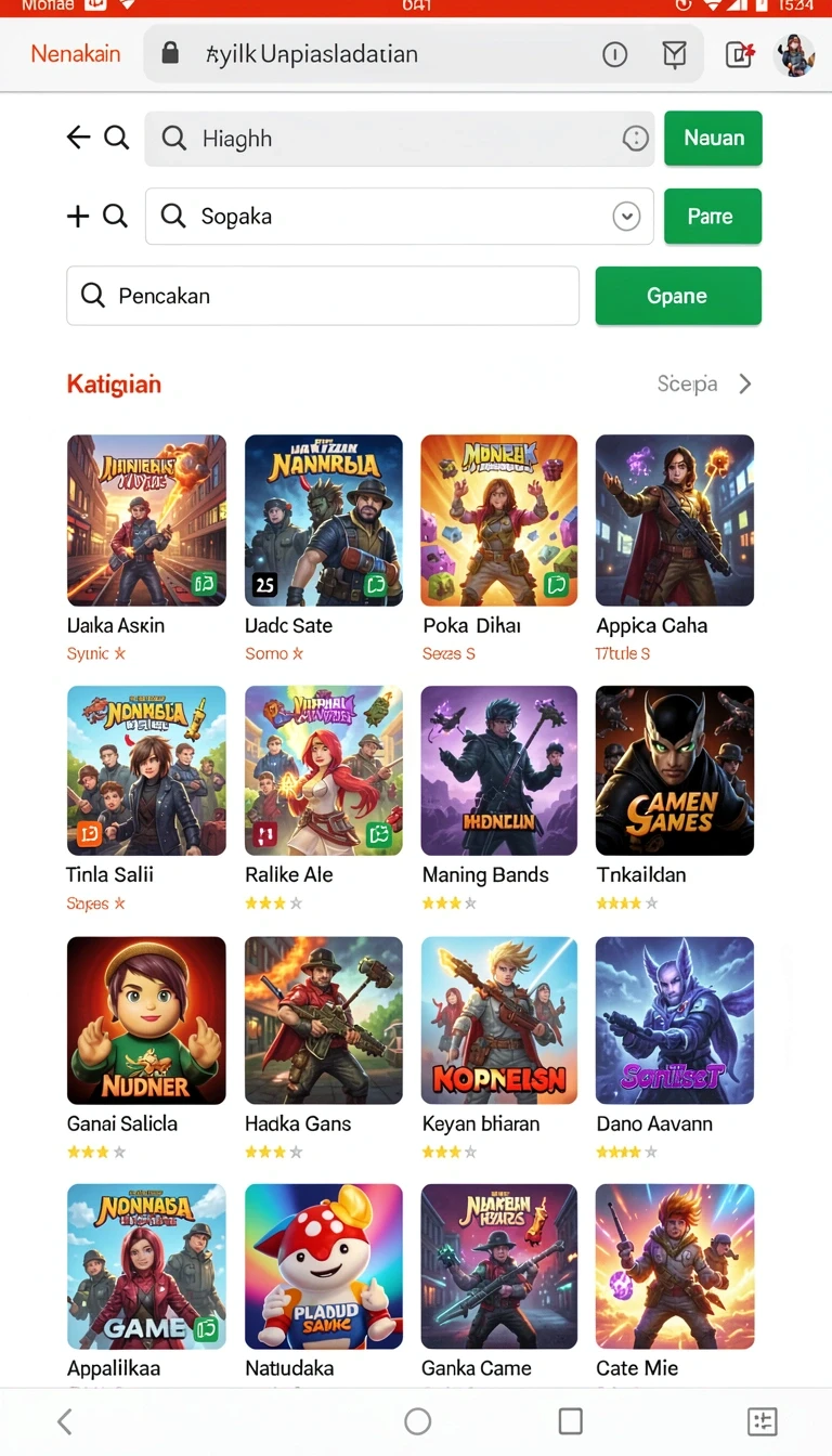 Tampilan utama aplikasi kerangwin App APK Terbaru yang intuitif dan efisien.